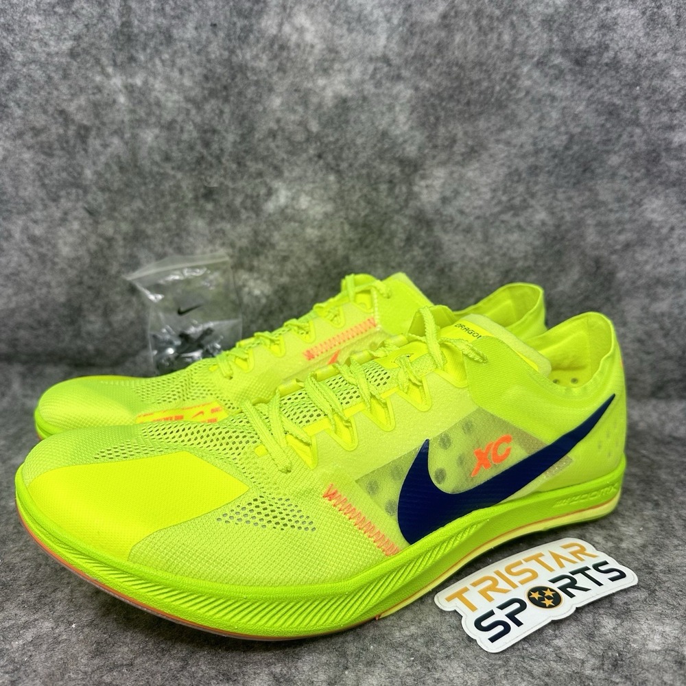 Nike ZoomX Dragonfly XC Shoes Mens  11.5 Volt Orange Cross Country DX7992-701